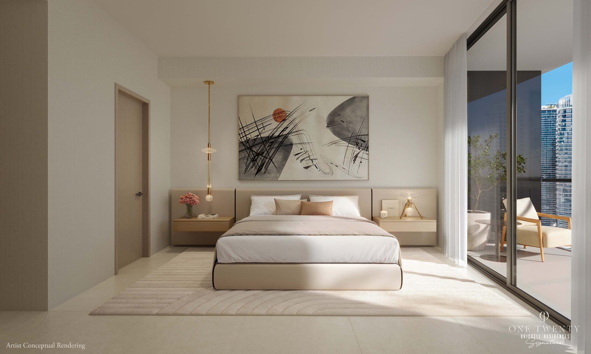 Habitación principal en One Twenty Brickell Signature